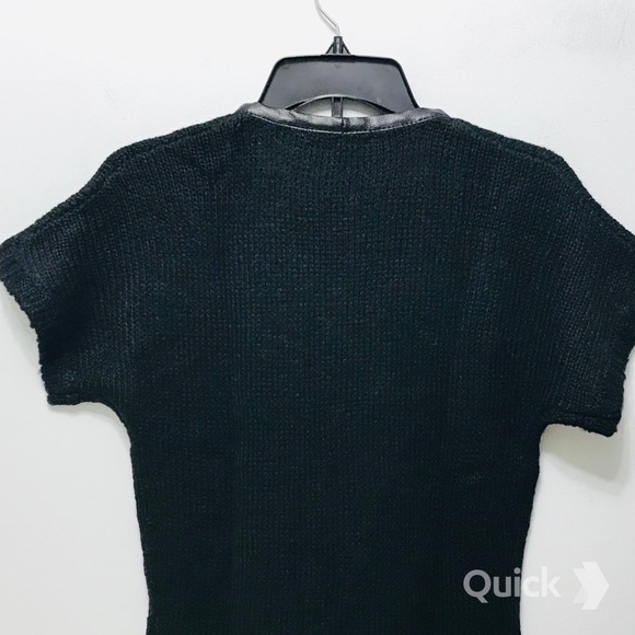 NWT Annalee + Hope Black Sweater w/ Button Buckle - Picture 7 of 9